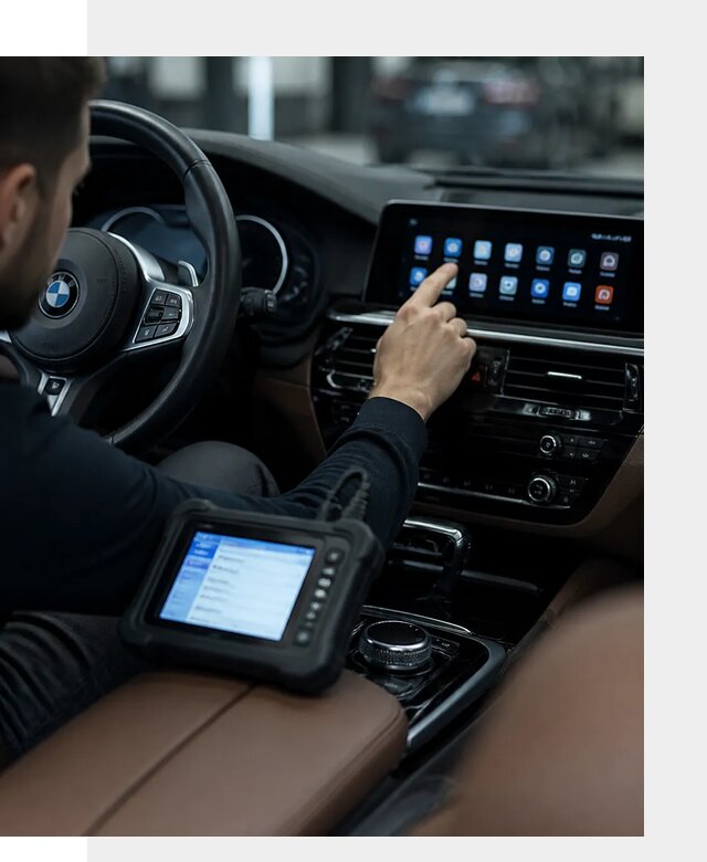 Установка приложений и мультимедиа сервисов BMW в Курске