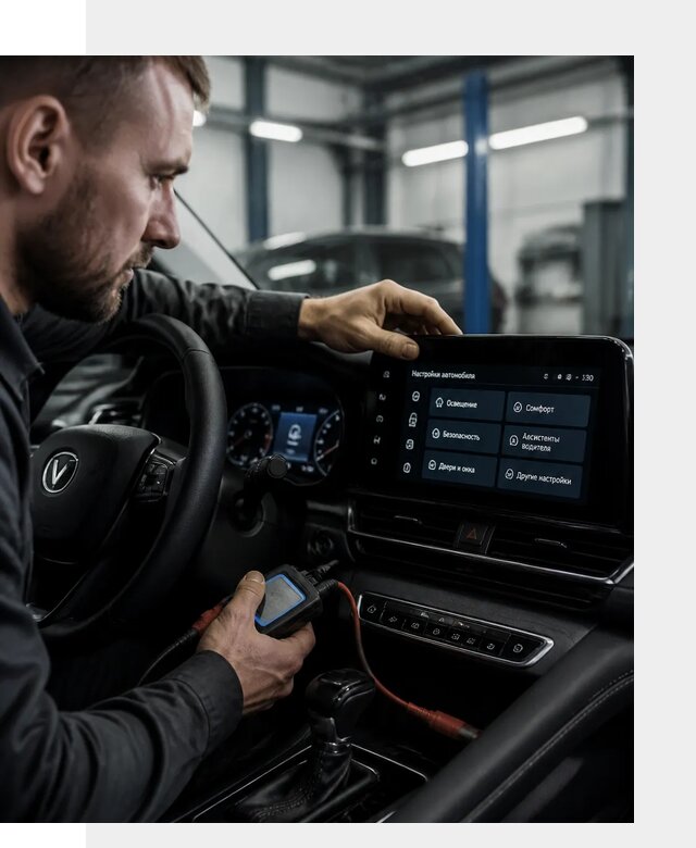 Русификация Changan CS55 и мультимедиа под ключ в Курске