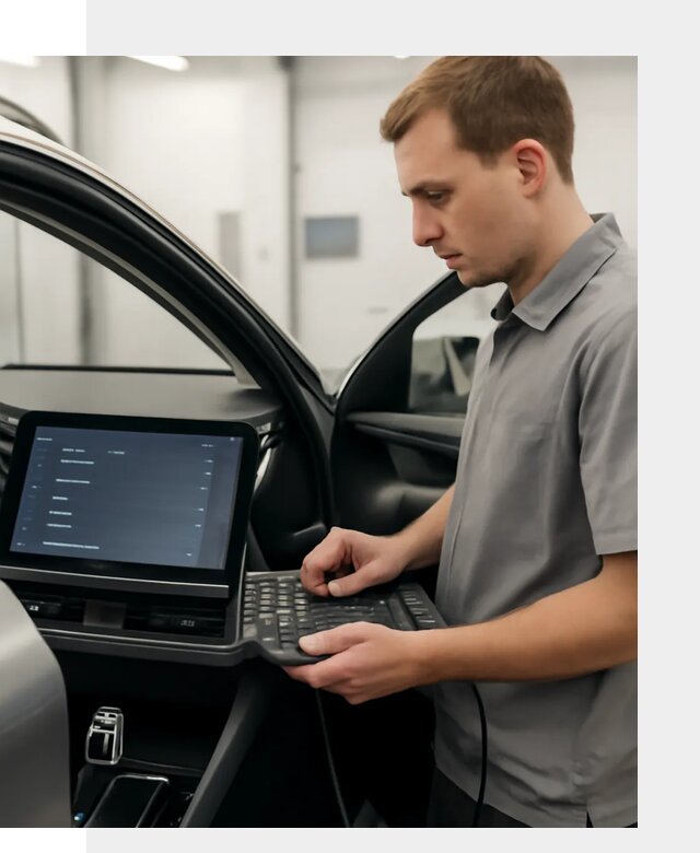 Русификация мультимедиа автомобилей Lynk Co в Курске