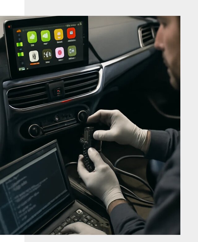 Активация Apple CarPlay в Курске для штатной мультимедиа