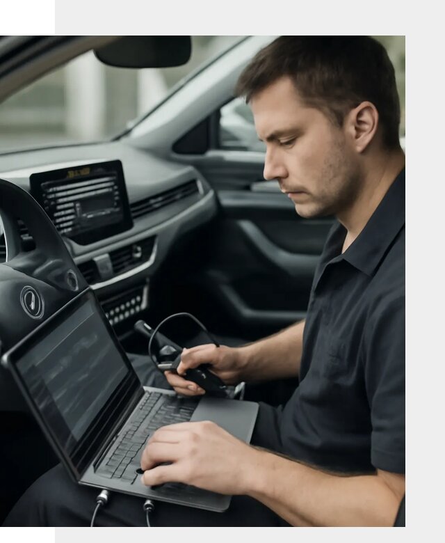 Настройка телематики автомобиля под ключ для авто в Курске