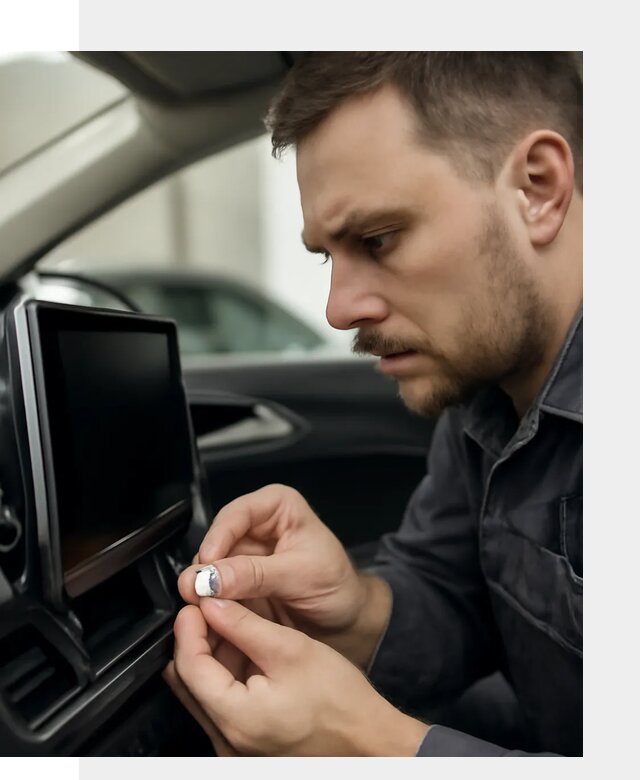 Установка SIM карты в авто для мультимедиа в Курске