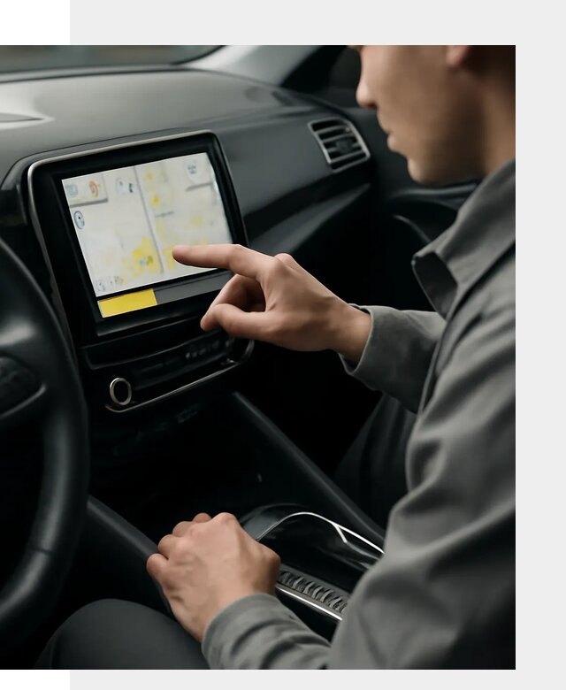 Профессиональная установка Яндекс Навигатора в автомобиле в Курске