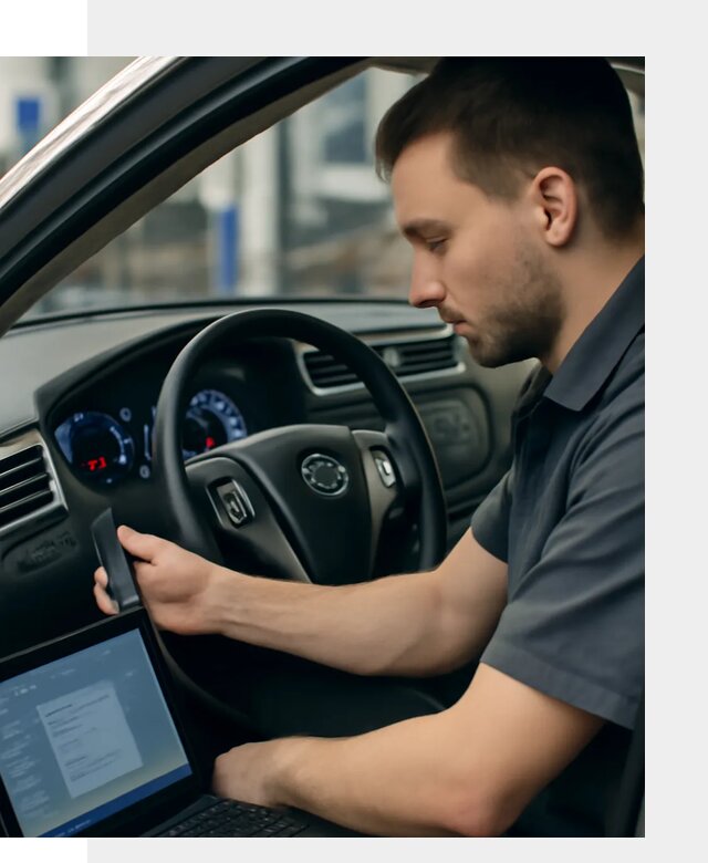 Русификация приборной панели Nissan для авто в Курске