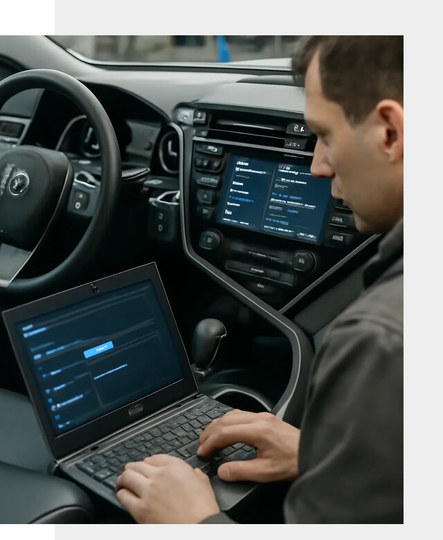 Русификация Toyota Camry 80 для мультимедиа в Курске